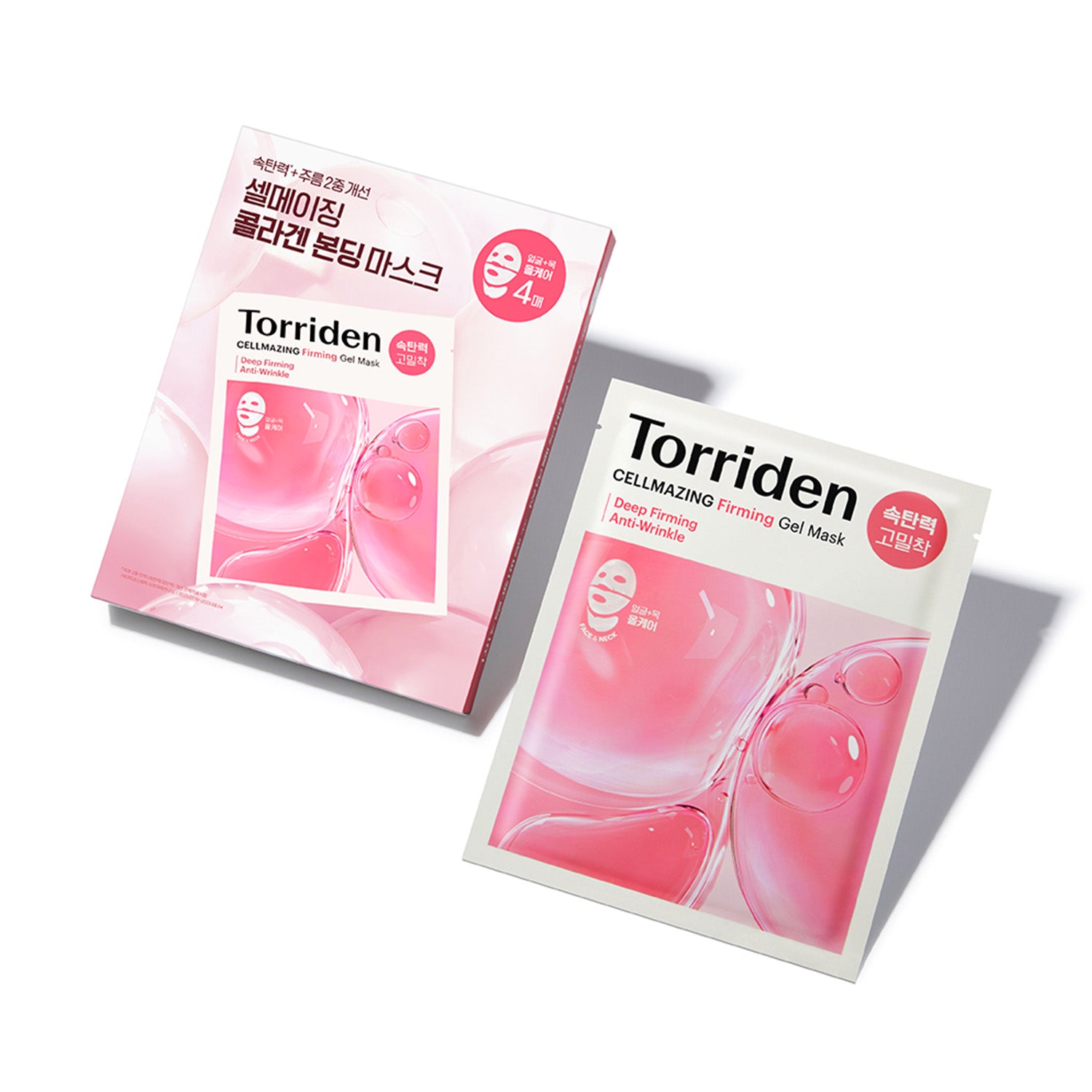 Torriden CELLMAZING firming gel mask for face and neck